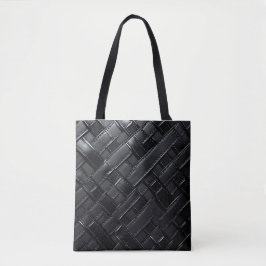 Abstracte kunstzak tote bag