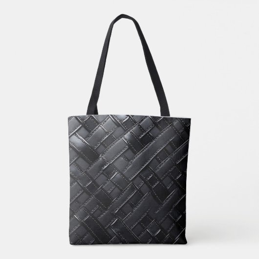 Abstracte kunstzak tote bag (Achterkant)