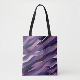 Abstracte kunstzak tote bag