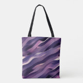 Abstracte kunstzak tote bag (Achterkant)