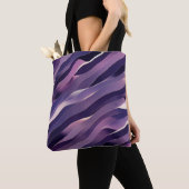 Abstracte kunstzak tote bag (Dichtbij)