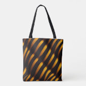 Abstracte kunstzak tote bag (Achterkant)
