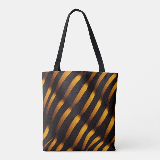 Abstracte kunstzak tote bag (Achterkant)