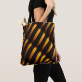 Abstracte kunstzak tote bag (Dichtbij)