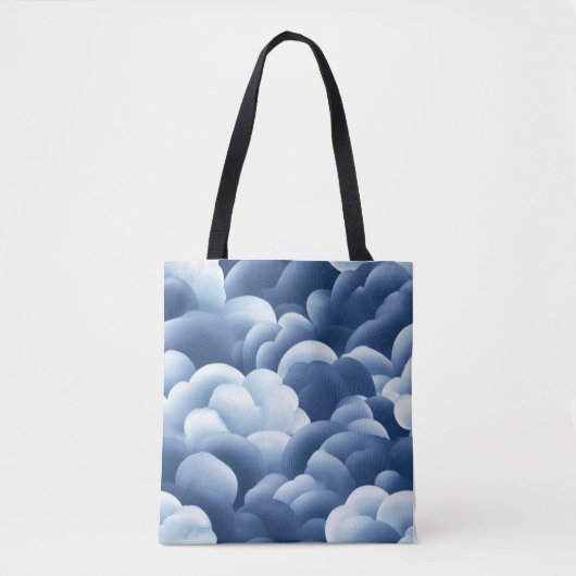 Abstracte kunstzak tote bag (Voorkant)
