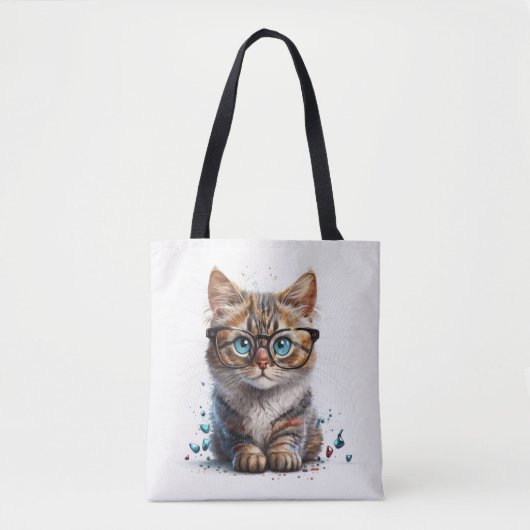 abstracte kunstzak tote bag (Voorkant)