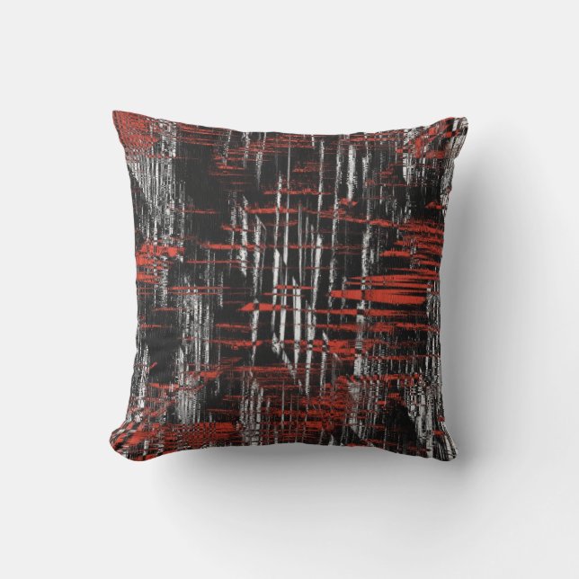 Abstracte Labels Kussen (Voorkant)