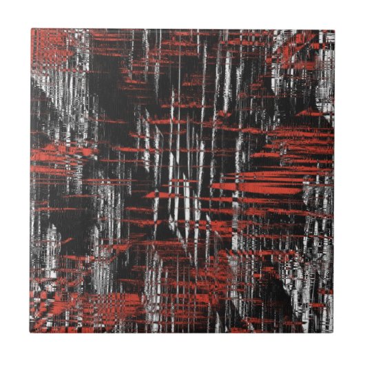 Abstracte Labels Tegeltje (Voorkant)