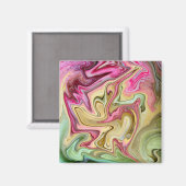 Abstracte lade van zoet magneet (Voorkant / Achterkant)