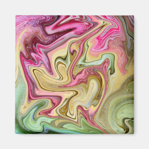Abstracte lade van zoet magneet