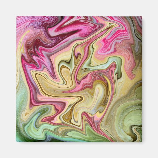 Abstracte lade van zoet magneet (Voorkant)