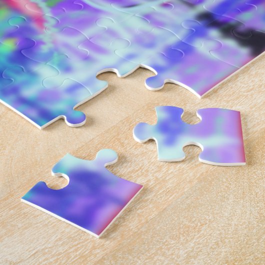 Abstracte  Lady Art - Legpuzzel (Zijkant)