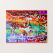 Abstracte  Lady Art - Legpuzzel (Horizontaal)