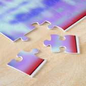 Abstracte  Lady Art - prachtig Legpuzzel (Zijkant)