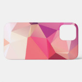 Abstracte lage poly achtergrond, geometrische drie Case-Mate iPhone case (Achterkant (horizontaal))