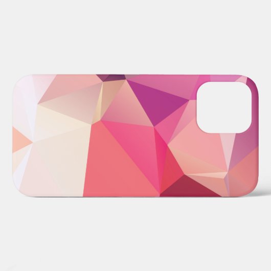 Abstracte lage poly achtergrond, geometrische drie Case-Mate iPhone case (Achterkant (horizontaal))