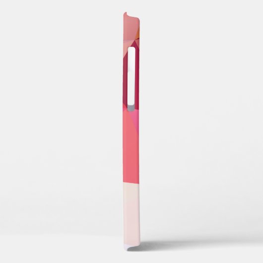 Abstracte lage poly achtergrond, geometrische drie Case-Mate iPhone case (Achterkant / Links)