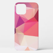 Abstracte lage poly achtergrond, geometrische drie Case-Mate iPhone case (Achterkant)