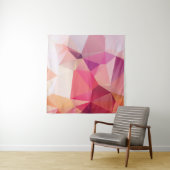 Abstracte lage poly achtergrond, geometrische drie wandkleed (In Situ (horizontaal))