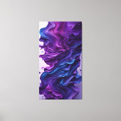 Abstracte lagen canvas afdruk (Voorkant)