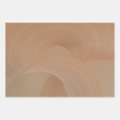 Abstracte lagen van neutrale gestileerde illustrat inpakpapier vel (Voorkant 2)