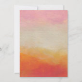 Abstracte landschapselarij Generische Partij woest Kaart (Achterkant)