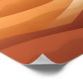 Abstracte landschapsillustratie poster (Hoek)