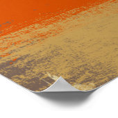 Abstracte landschapskaarten voor kunstschilderinge poster (Hoek)