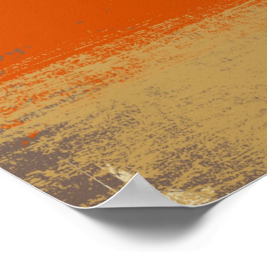 Abstracte landschapskaarten voor kunstschilderinge poster (Hoek)