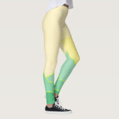 abstracte landschapskunst leggings (Rechts)