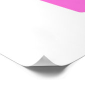 abstracte landschapskunst poster (Hoek)