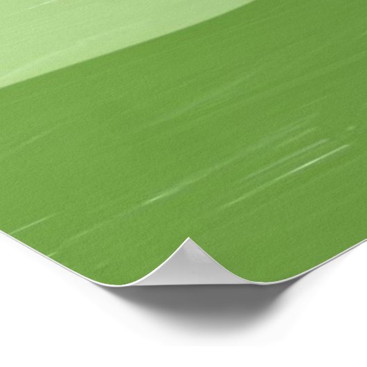 abstracte landschapskunst poster (Hoek)