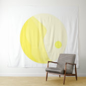 abstracte landschapskunst wandkleed (In Situ (horizontaal))