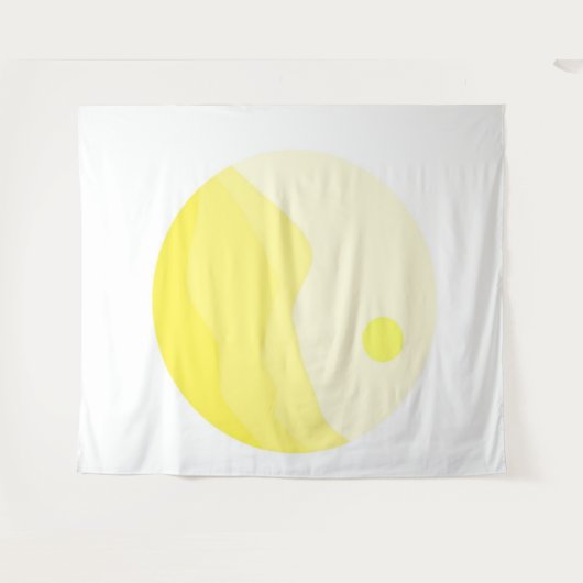 abstracte landschapskunst wandkleed (Voorkant (horizontaal))