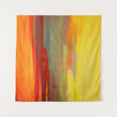 abstracte landschapsolie schilderij op canvasverf, wandkleed (Voorkant (horizontaal))