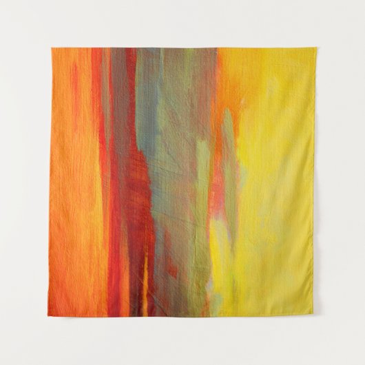 abstracte landschapsolie schilderij op canvasverf, wandkleed (Voorkant (horizontaal))