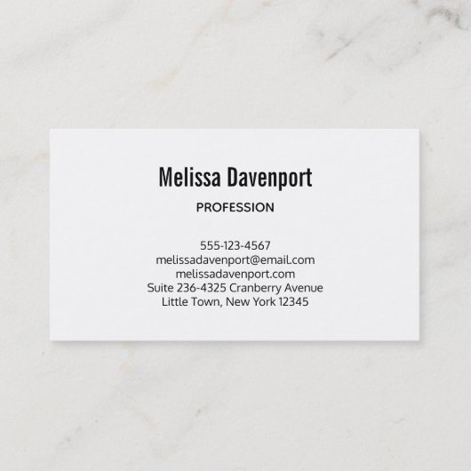 Abstracte landschapsschildering van woestijnkleure visitekaartje (Achterkant)