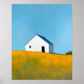 Abstracte landschapsschilderkunst, kleurrijke mode poster (Voorkant)