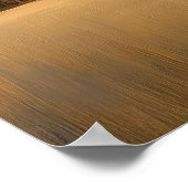 Abstracte landschapsschilderkunst, moderne herfstm poster (Hoek)