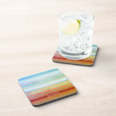 Abstracte landschapsstrepen & uw woorden onderzetter (Rechterzijde)