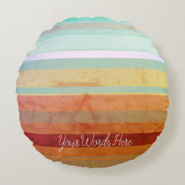Abstracte landschapsstrepen & uw woorden rond kussen