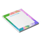 Abstracte laptop notitieblok (Schuin)