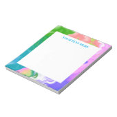 Abstracte laptop notitieblok (Linkerzijde)