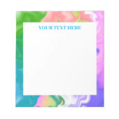 Abstracte laptop notitieblok (Voorkant)