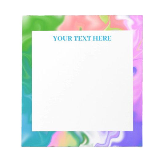 Abstracte laptop notitieblok (Voorkant)