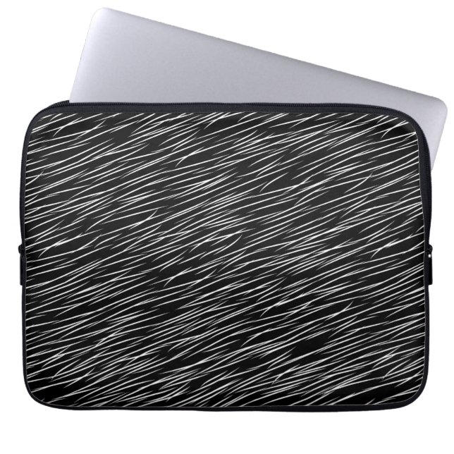 Abstracte laptophoes laptop sleeve (Voorkant)