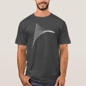 Abstracte lasers Swoosh T-shirt (Voorkant)