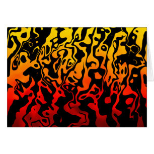 Abstracte Lava Swirl