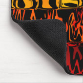Abstracte Lava Swirl Squared Muismat (Hoek)