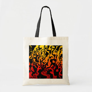 Abstracte Lava Swirl Tote Bag
